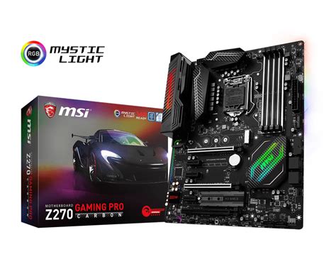 msi z270 gaming pro carbon ram slot 1|Compatible memory with MSI Z270 GAMING PRO CARBON.